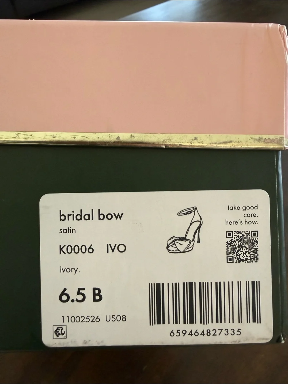 Women's Ivory Satin Bow Ankle-Strap Heels